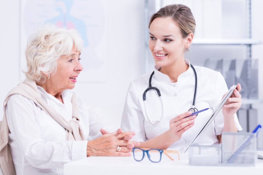 Doctor Checking Eye Defects