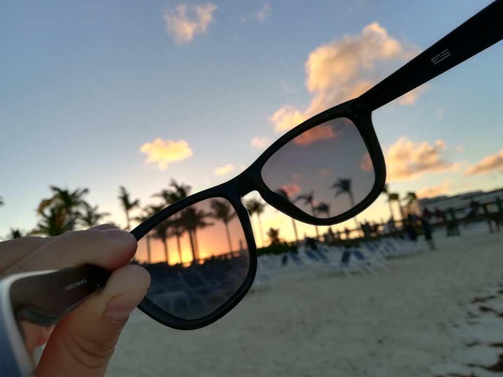 Looking To The Sun Through Black Glass